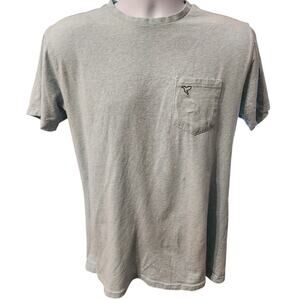 Birddogs Men's Large Short Sleeve T-Shirt Blue Pocket‎